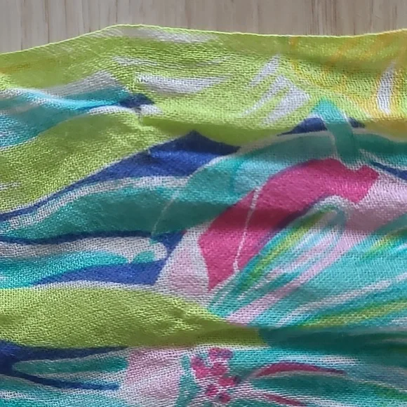 LILLY PULITZER silk and cashmere wrap scarf Lot Of Two